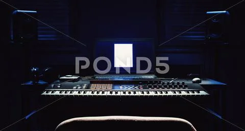 Home Studio Equipment Stock Photos