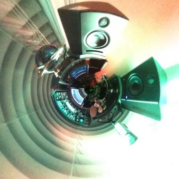 Home Studio Tiny Planet Stock Photos