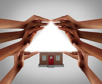 Home Support Stock Illustration