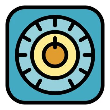 Home switch button icon color outline vector Stock Illustration