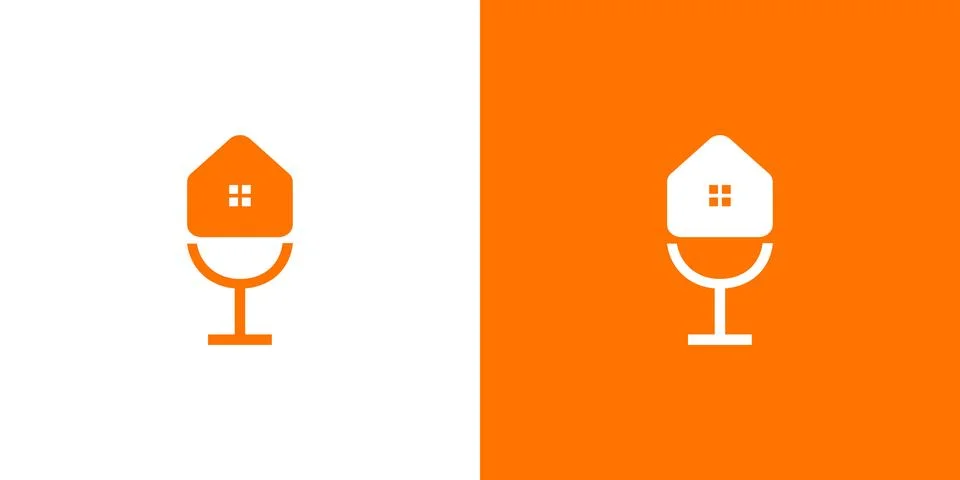 The home talk logo design is unique and modern Illustration