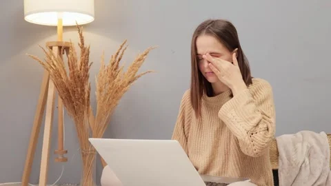 Home technology and internet. Computer essentials at home. Laptop for online Vídeo Stock 259624355