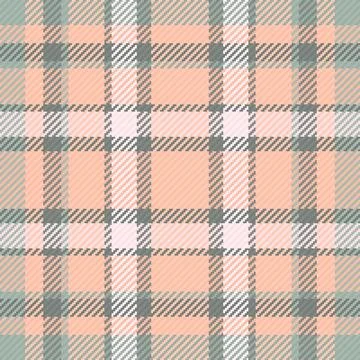 Home texture check vector, curve plaid background pattern. Silk fabric tart.. Illustrazione stock