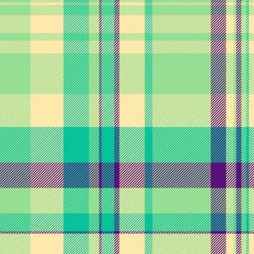 Home texture textile seamless, guy check plaid vector. Perfect fabric tarta.. Ilustração Stock