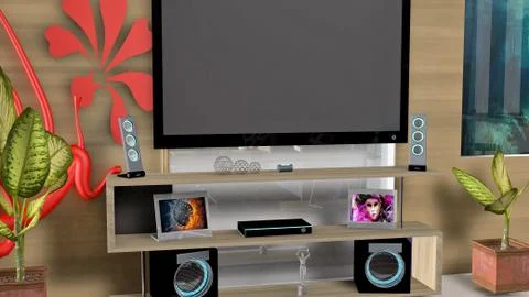 Home theater Stock Illustration