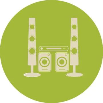 Home Theater Stock-Illustration