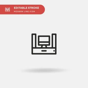 Home Theater Simple vector icon. Illustration symbol design template for web  Stockillustratie