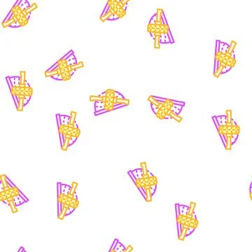 Home training exercise vector seamless pattern Stock Illustration