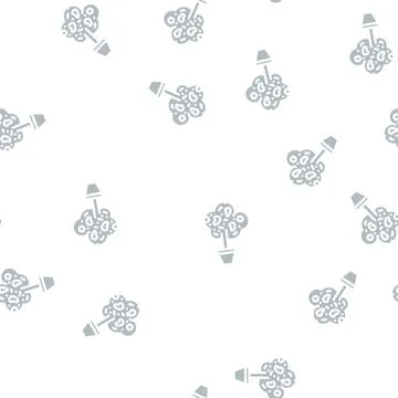 Home tree mango glyph vector seamless pattern イラスト素材