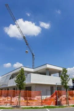 Home under construction Stock Photos