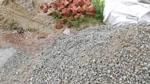 Home under renovation. Video stock 159273378