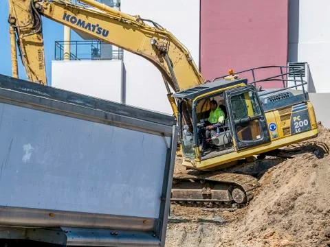 Home Units Construction. Stock Photos