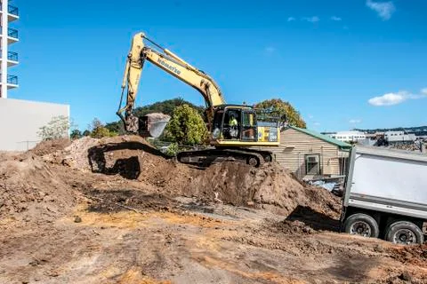 Home Units Construction. Stock Photos