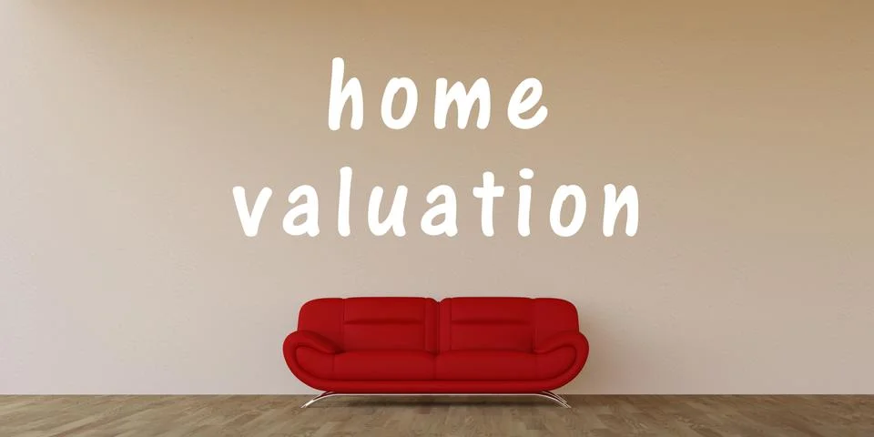 Home Valuation Stock Illustration