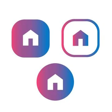 Home vector icon to be used in web applications, mobile applications and print m Illustrazione stock