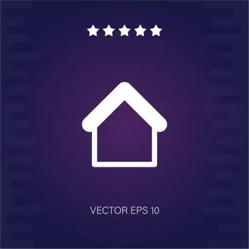 Home vector icon Stock Illustration