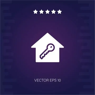 Home vector icon Stock Illustration