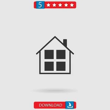 Home vector icon Stock Illustration