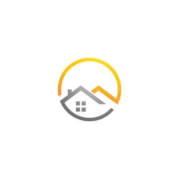Home Vector icon illustration design template Illustration