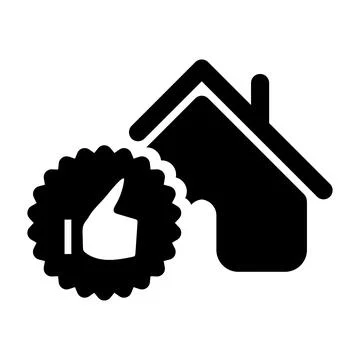 Home Vector Line Icon Stock Illustration