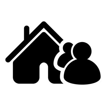 Home Vector Line Icon Stock Illustration