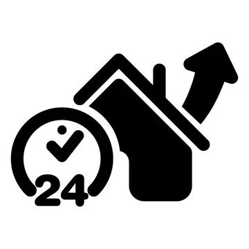 Home Vector Line Icon Stock Illustration