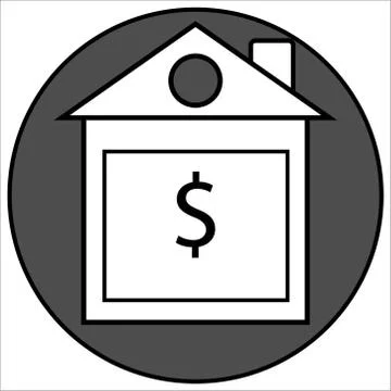 Home vector thin line icon. Vector illustration Stock Illustration