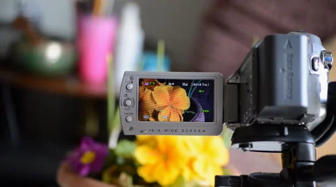 Home Video Camera Stock Footage 48491663