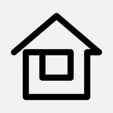 Home web icon Stock Illustration