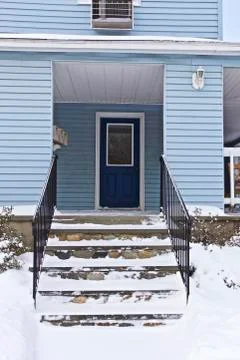 Home, Winter Stock Photos
