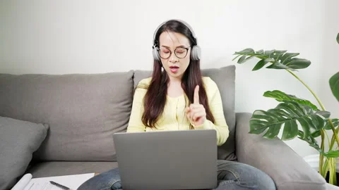 From home working from Video stock 157886598