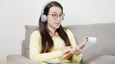 From home working from Video stock 157886899