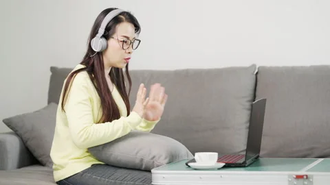 From home working from Video stock 157887378