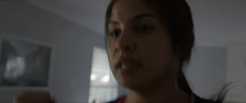 Home Workout Stock Footage 129453885