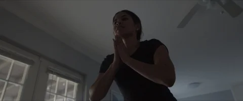 Home Workout Stock Footage 129456522