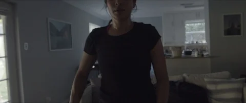 Home Workout Stock Footage 129456542