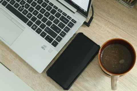 Home Workstation Stock Photos