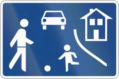 Home Zone Stock Illustration