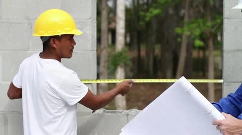 Homebuilder and Construction Worker 動画素材 21110748