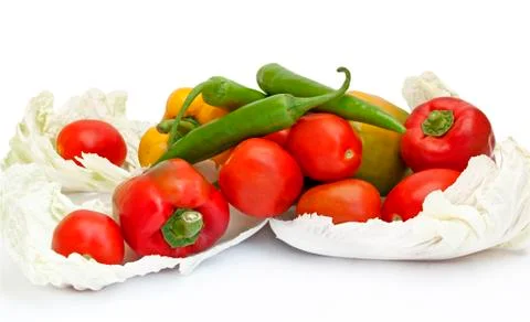 Homegrown vegetable Foto stock