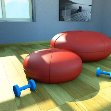 Homegym2 Stock Photos