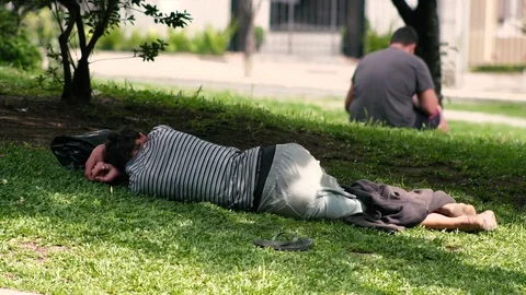 HOMELESS IN BRAZIL Stock Footage 83244072