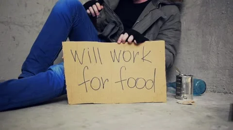 Homeless Stockbeeldmateriaal 20496806