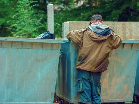 Homeless man Stock Photos