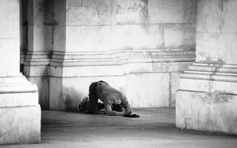 Homeless Foto stock