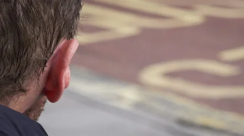 Homeless portrait Stock-Footage 54618815