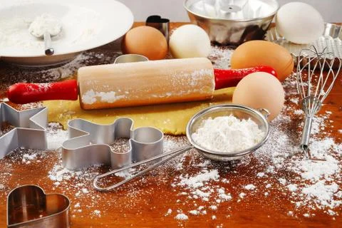 Homemade baking Stock Photos