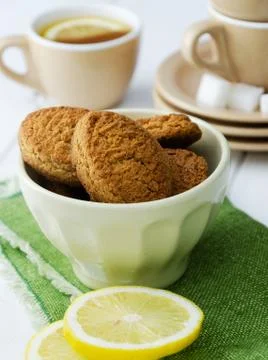 Homemade biscuits for breakfast Stock Photos