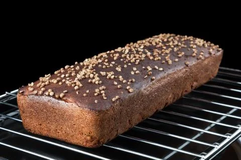 Homemade Borodinsky Bread Foto stock