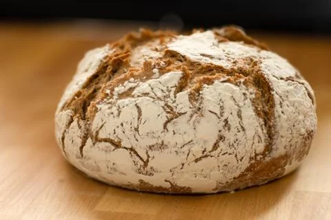 Homemade bread with focus stacking Stock Photos